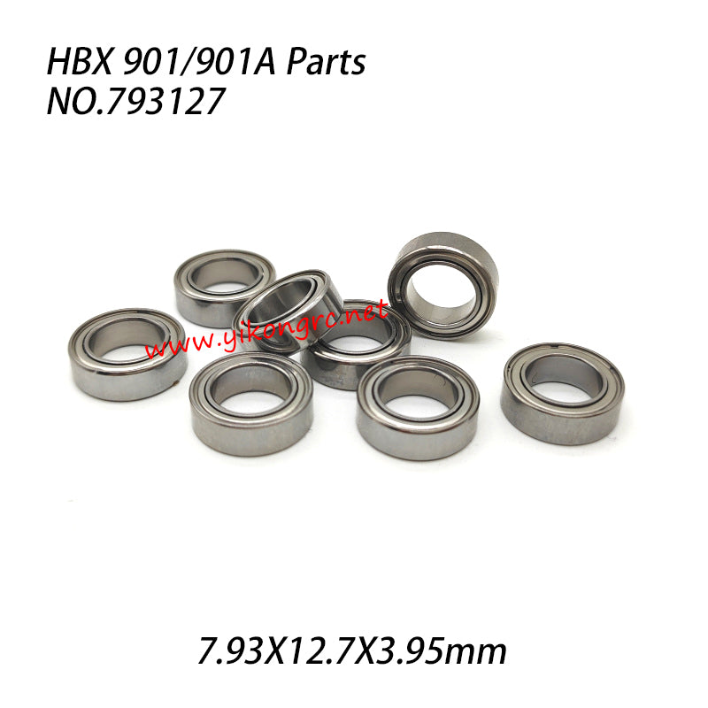 HAIBOXING HBX 901A RC Car Parts Ball Bearings 7.93X12.7X3.95mm 793127