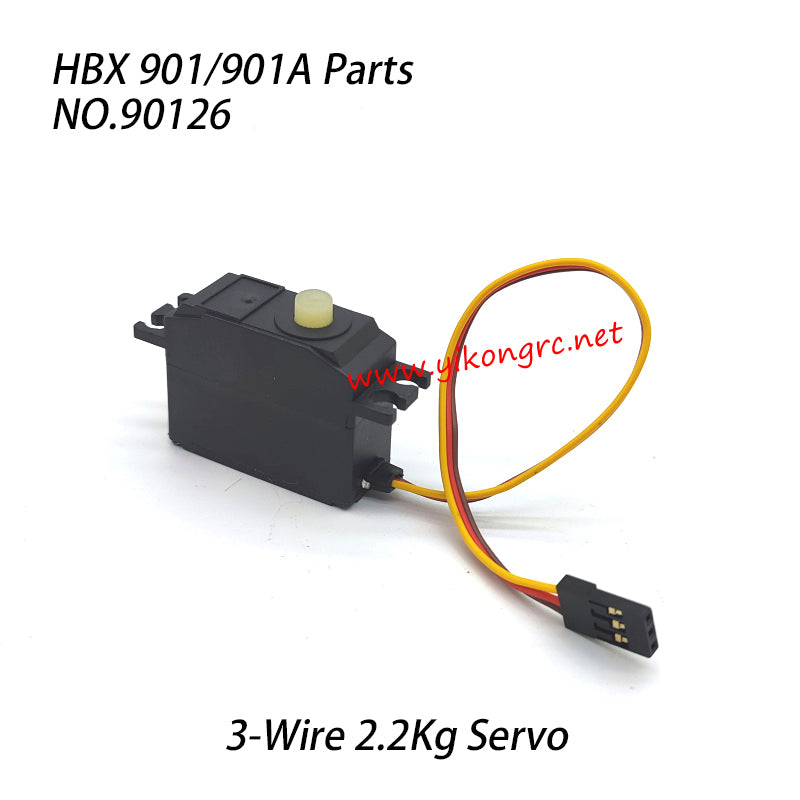 HAIBOXING HBX 901A RC Truck Parts 3-Wire 2.2Kg Servo 90126