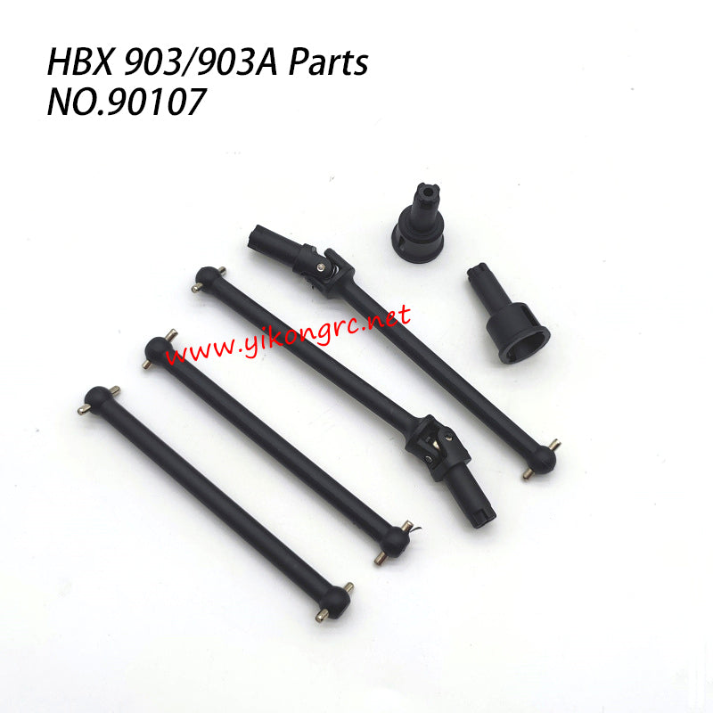 HAIBOXING HBX 903A RC Car Parts Front Rear Drive Shafts Kit 90107