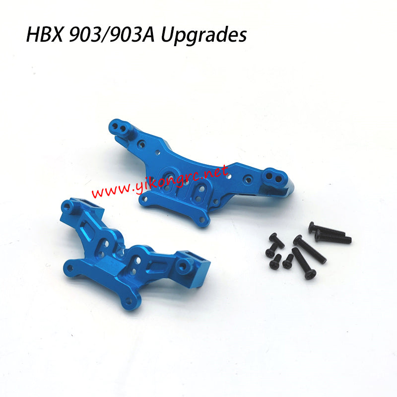 HAIBOXING HBX 903A RC Car Upgrade Parts Metal Shock Tower blue