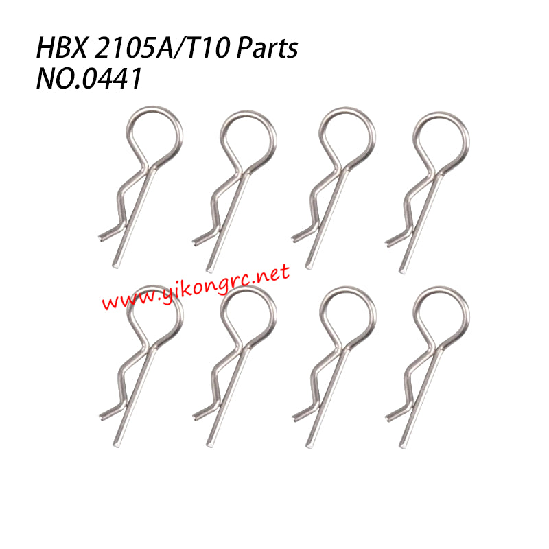 HBX 2105A RC Car Parts R Shape Pin 1x1.65mm 0441