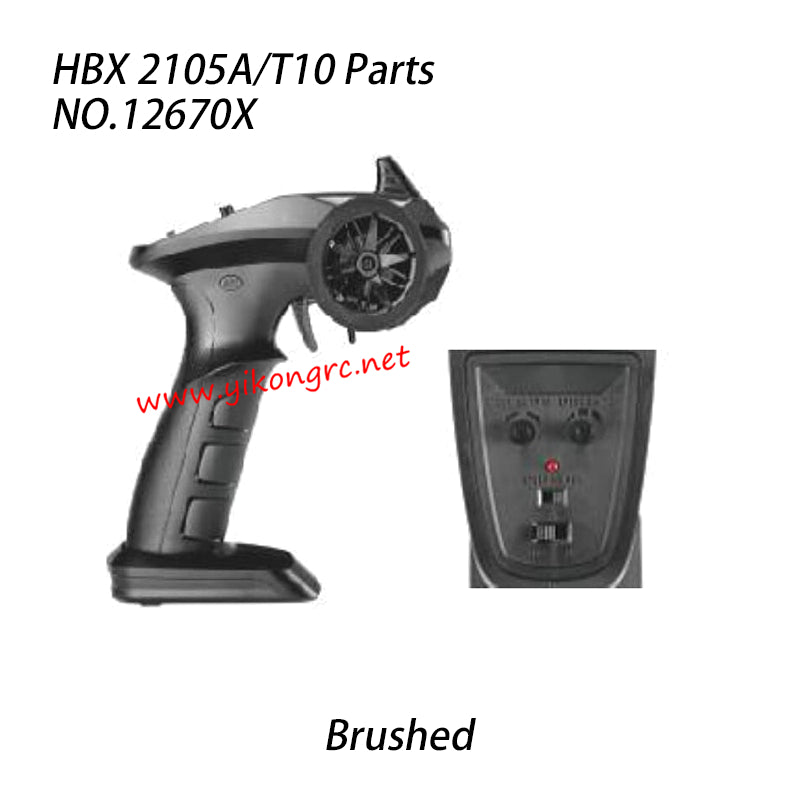 HBX 2105A RC Car Parts 2.4Ghz Radio Brushed 12670X