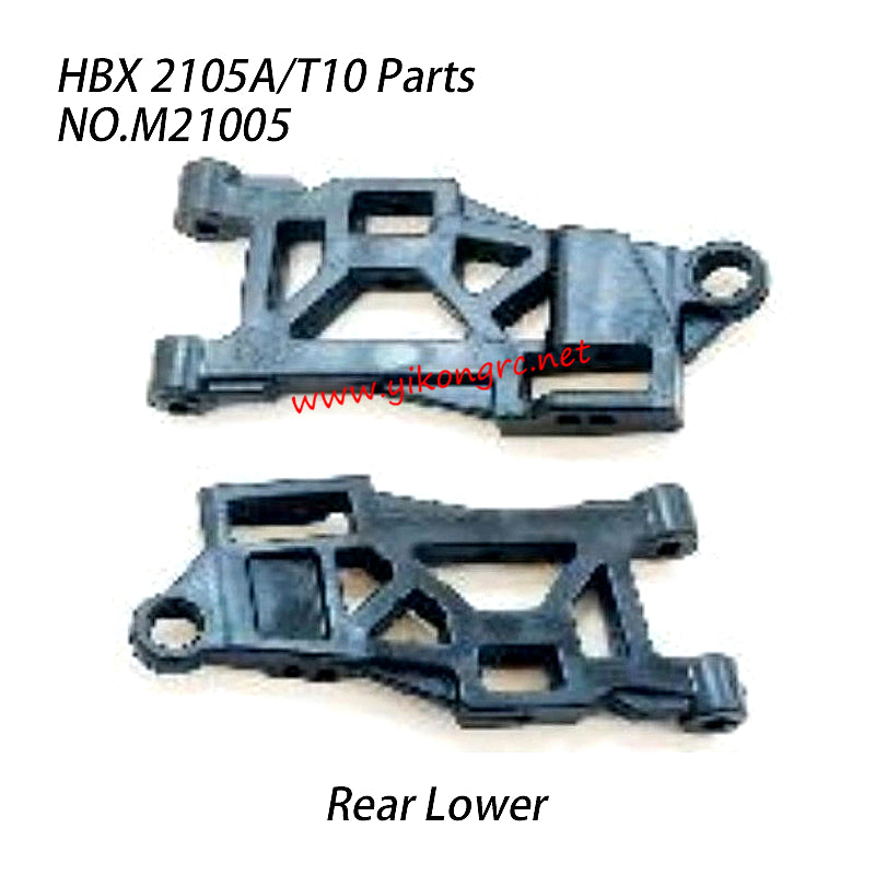 HBX 2105A RC Car Parts Rear Lower Suspension Arms Left+Right M21005