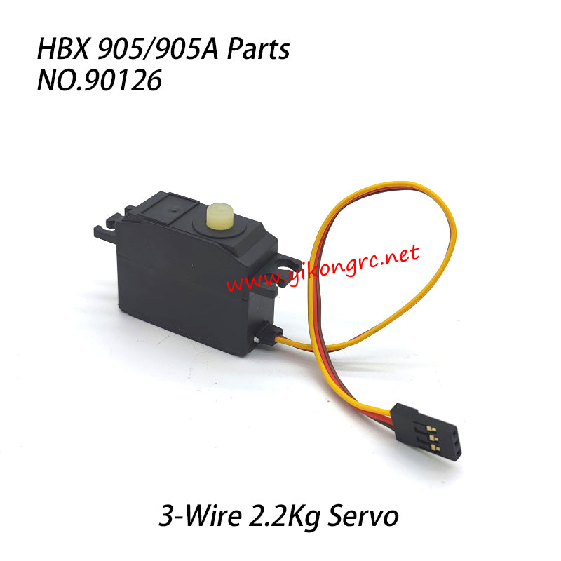 HBX 905A RC Car Parts 3-Wire 2.2Kg Servo 90126