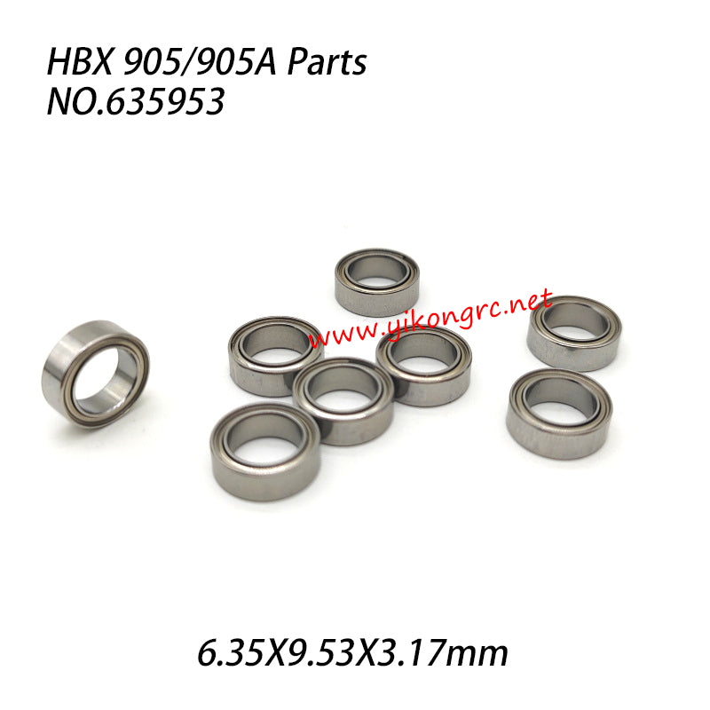 HBX 905A RC Car Parts Ball Bearings (6.35X9.53X3.17mm) 635953