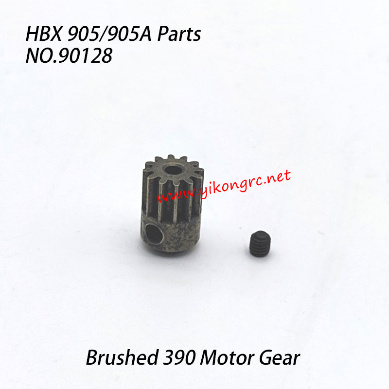 HBX 905A RC Car Parts Brushed 390 Motor Gear 90128