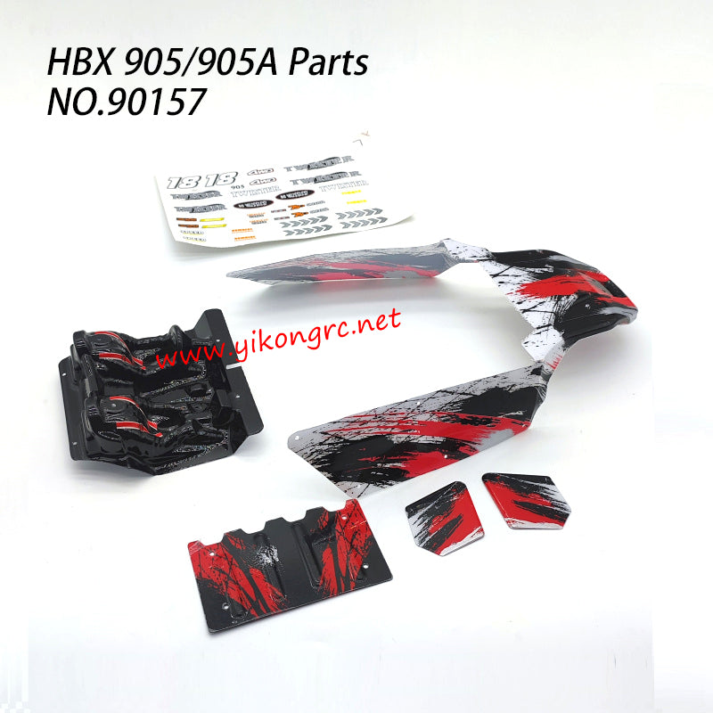 HBX 905A RC Car Parts Car Body+Decal 90157