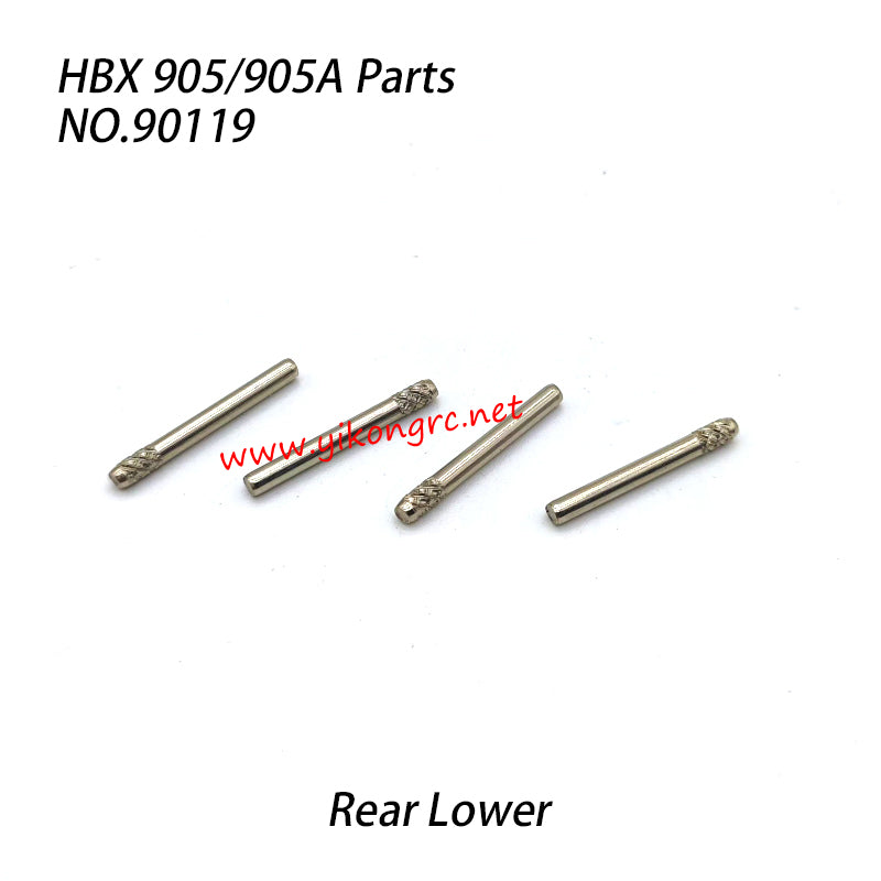 HBX 905A RC Car Parts Rear Lower Suspension Arm Outside Hinge Pins 90119