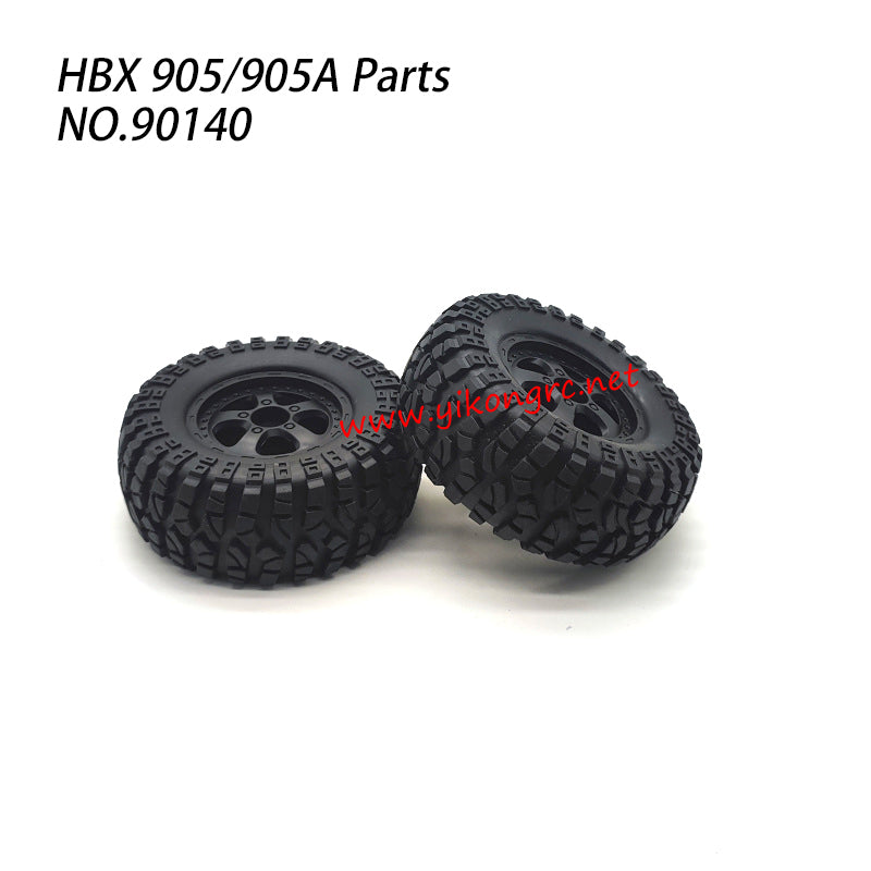 HBX 905A RC Car Parts Wheels Complete 90140