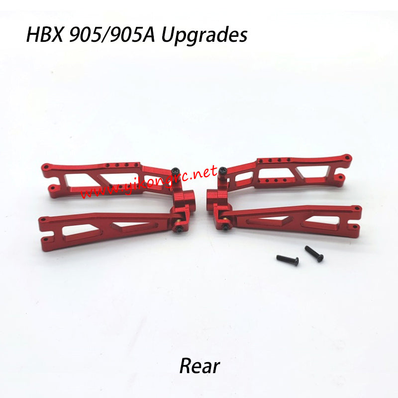 HBX 905A RC Car Upgrade Parts Metal Rear Swing Arm red