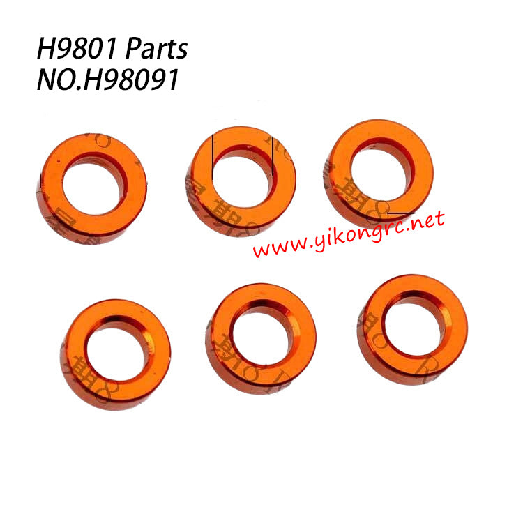 HNR H9801 Parts Aluminum Gasket