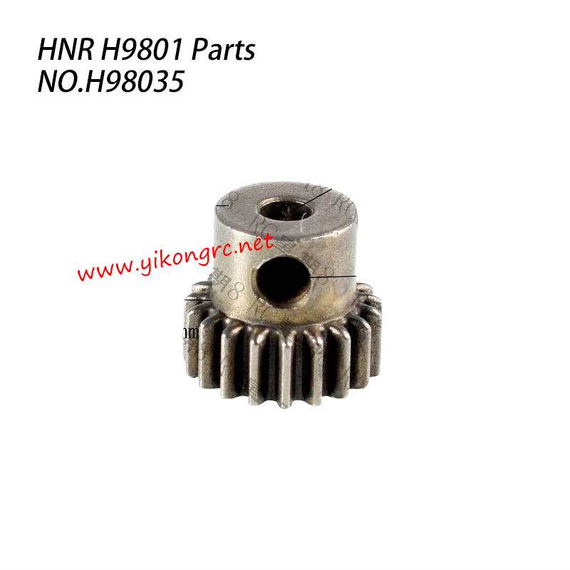 HNR H9801 RC Car Parts Motor Gear 19T H98035