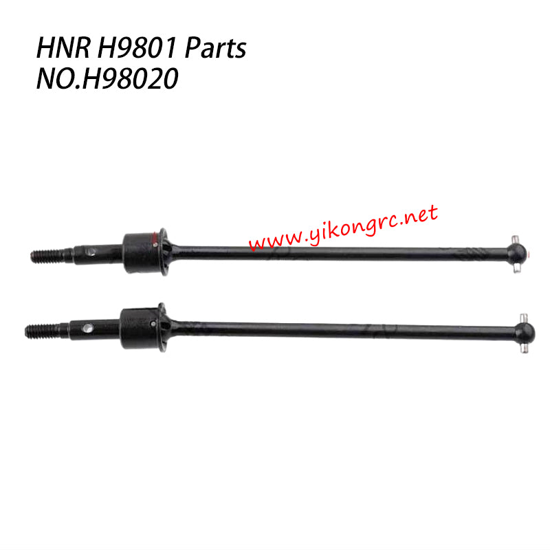 HNR H9801 RC Car Parts Universal Drive Shaft CVD H98020 black