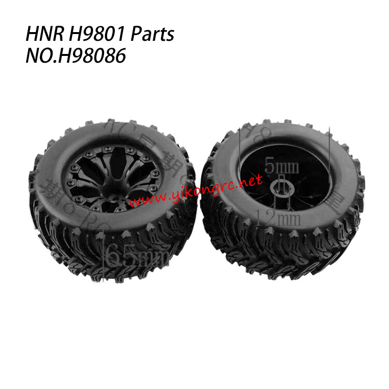 HNR H9801 RC Car Parts Wheel A H98086