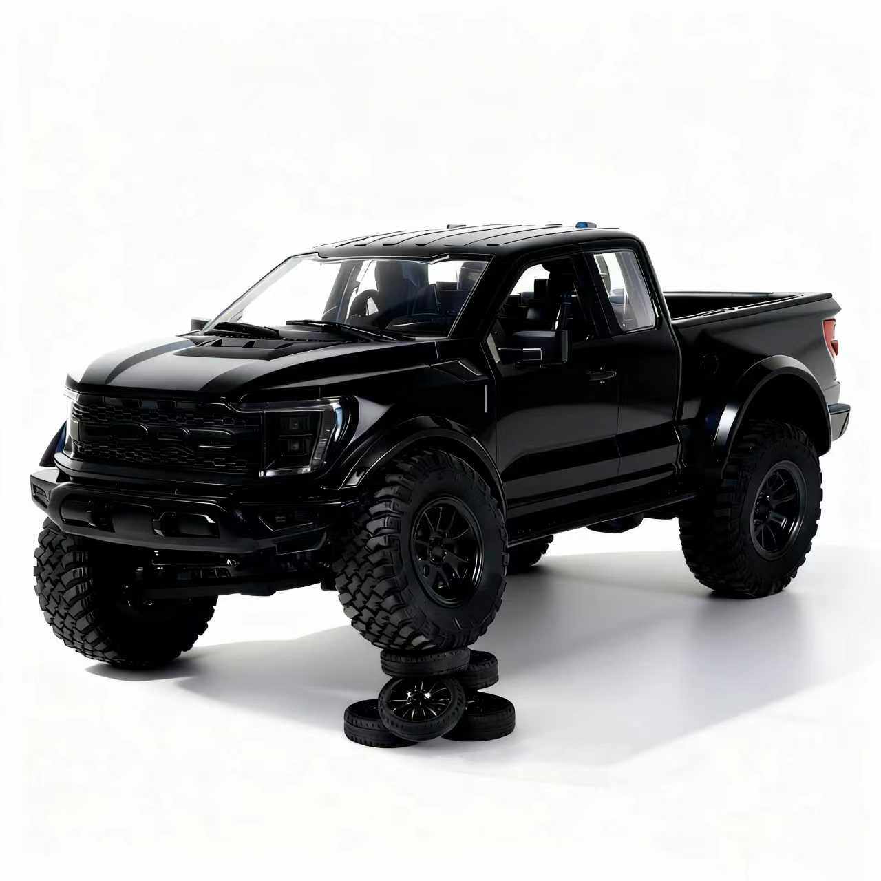 HONGXING TOYS R12-01Q1 1/12 4WD RC Truck RTR black