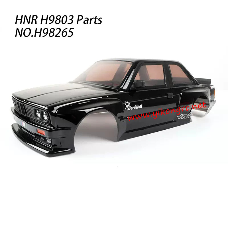 HONG NOR H9803 Parts PC Body with Light Assembly H98265 black