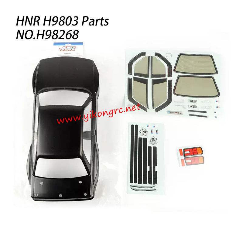 HONG NOR H9803 Parts Painted Body Shell without Light Assembly H98268 black