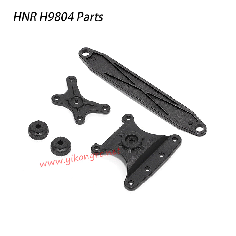 Hong Nor H9804 Parts H98276 Front and Rear Triangle Plates, Battery Adjustment Cap, Battery Cover (96mm) H98276