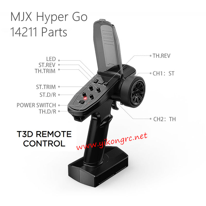 MJX Hyper Go 14211 Parts T3D Remote Controller – yikongrc