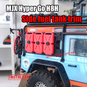 Side fuel tank trim