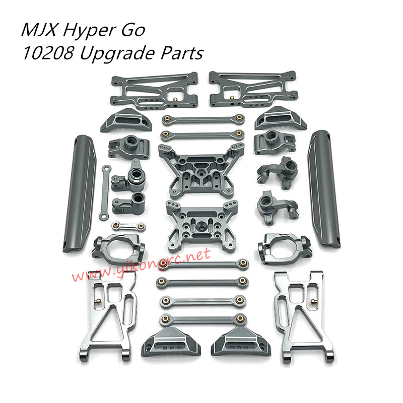 MJX Hyper Go 10208V1 Upgrade Parts Modification Kit titanium