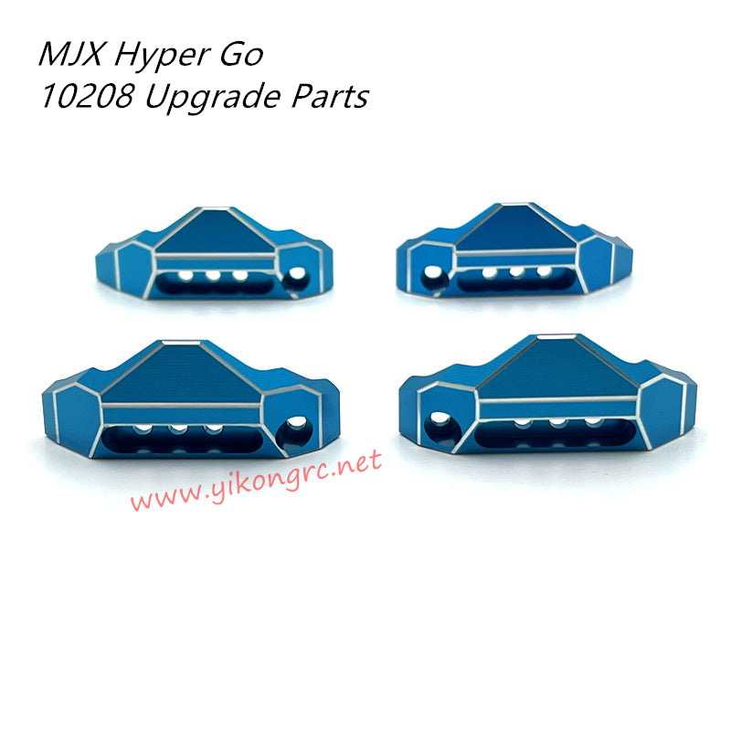 MJX Hyper Go 10208V1/V2 Upgrade Parts Front and Rear Shock Absorber Bumper blue