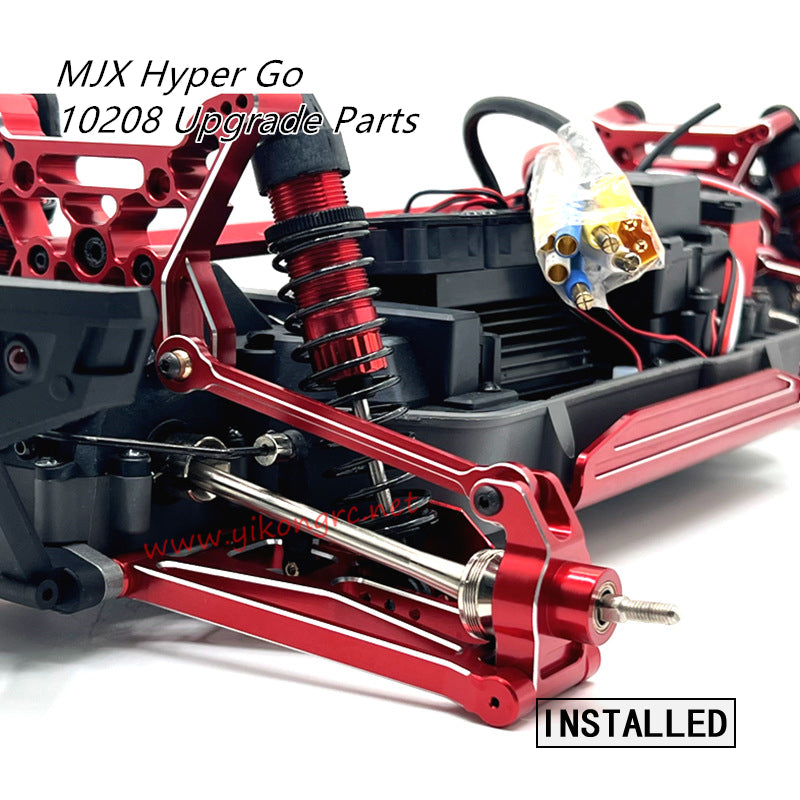 MJX Hyper Go 10208V1/V2 Upgrade Parts Rear Wheel Cup installed 1
