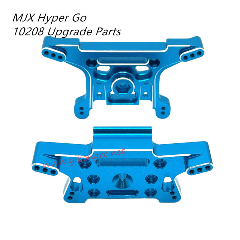MJX Hyper Go 10208V2 Upgrade Parts Front and Rear Shock Absorber Mounts blue