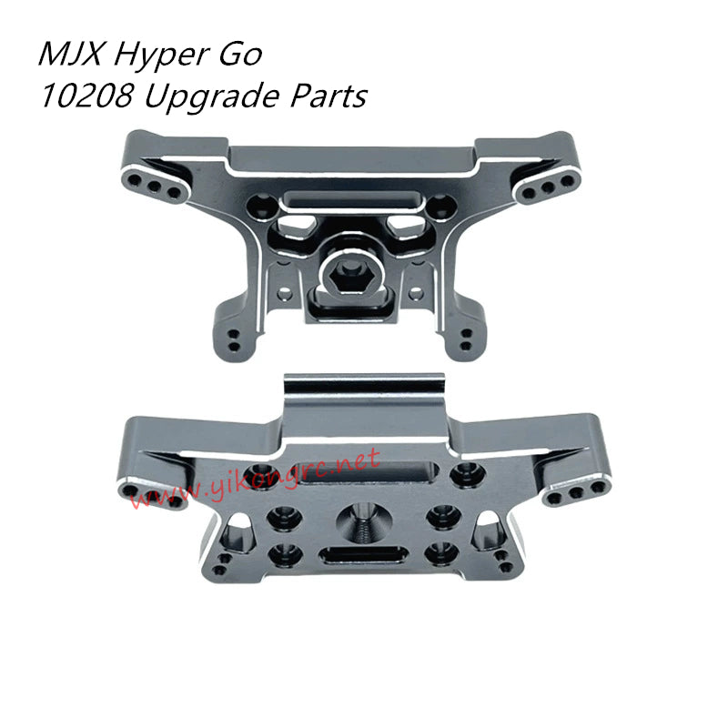 MJX Hyper Go 10208V2 Upgrade Parts Front and Rear Shock Absorber Mounts titanium