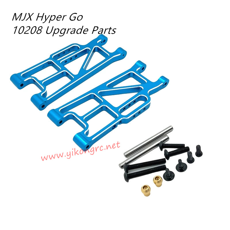 MJX Hyper Go 10208V2 Upgrade Parts Rear Lower Swing Arm blue