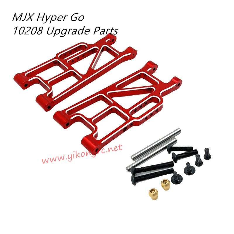 MJX Hyper Go 10208V2 Upgrade Parts Rear Lower Swing Arm red
