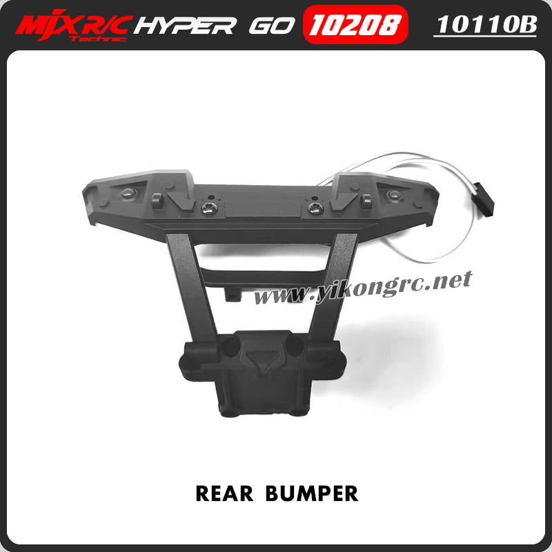 MJX Hyper Go 10208 V2 RC Car Parts 10110B Rear Bumper