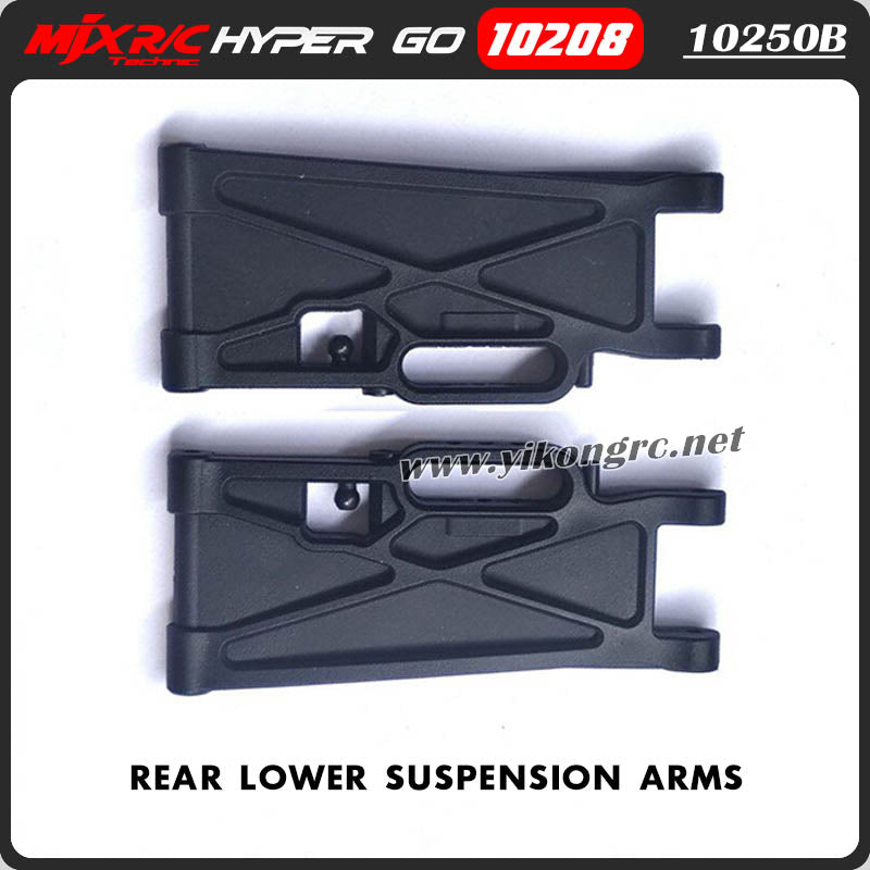 MJX Hyper Go 10208 V2 RC Car Parts 10250B Rear Lower Suspension Arms