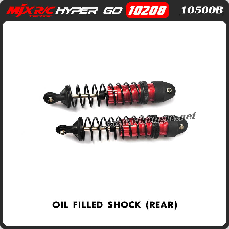 MJX Hyper Go 10208 V2 RC Car Parts 10500B Oil Filled Shock (Rear)