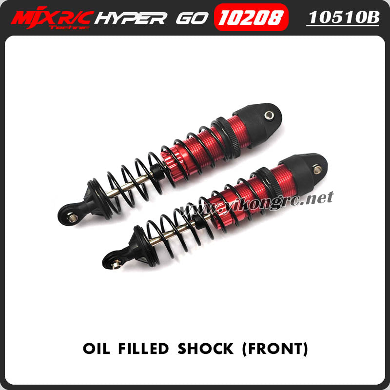 MJX Hyper Go 10208 V2 RC Car Parts 10510B Oil Filled Shock (Front)