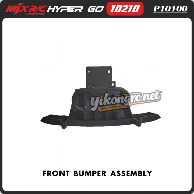 MJX Hyper Go 10210 1/10 RC Car Parts Front Bumper Assembly P10100