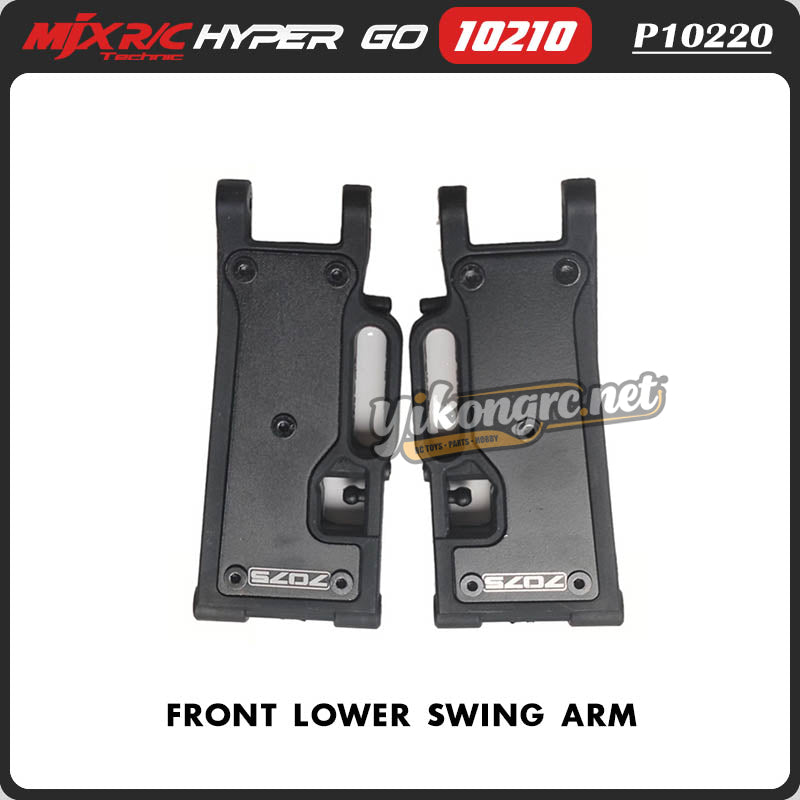 MJX Hyper Go 10210 1/10 RC Car Parts Front Lower Swing Arm P10220