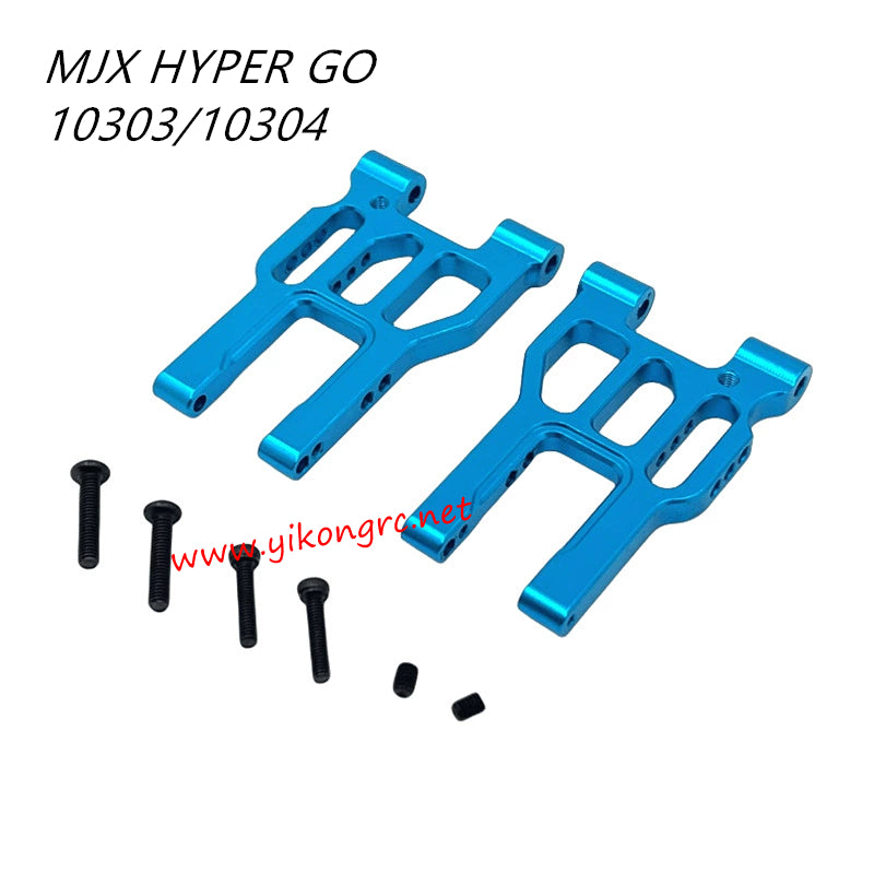 MJX Hyper Go 10303/10304 Parts Front Lower Swing Arm blue