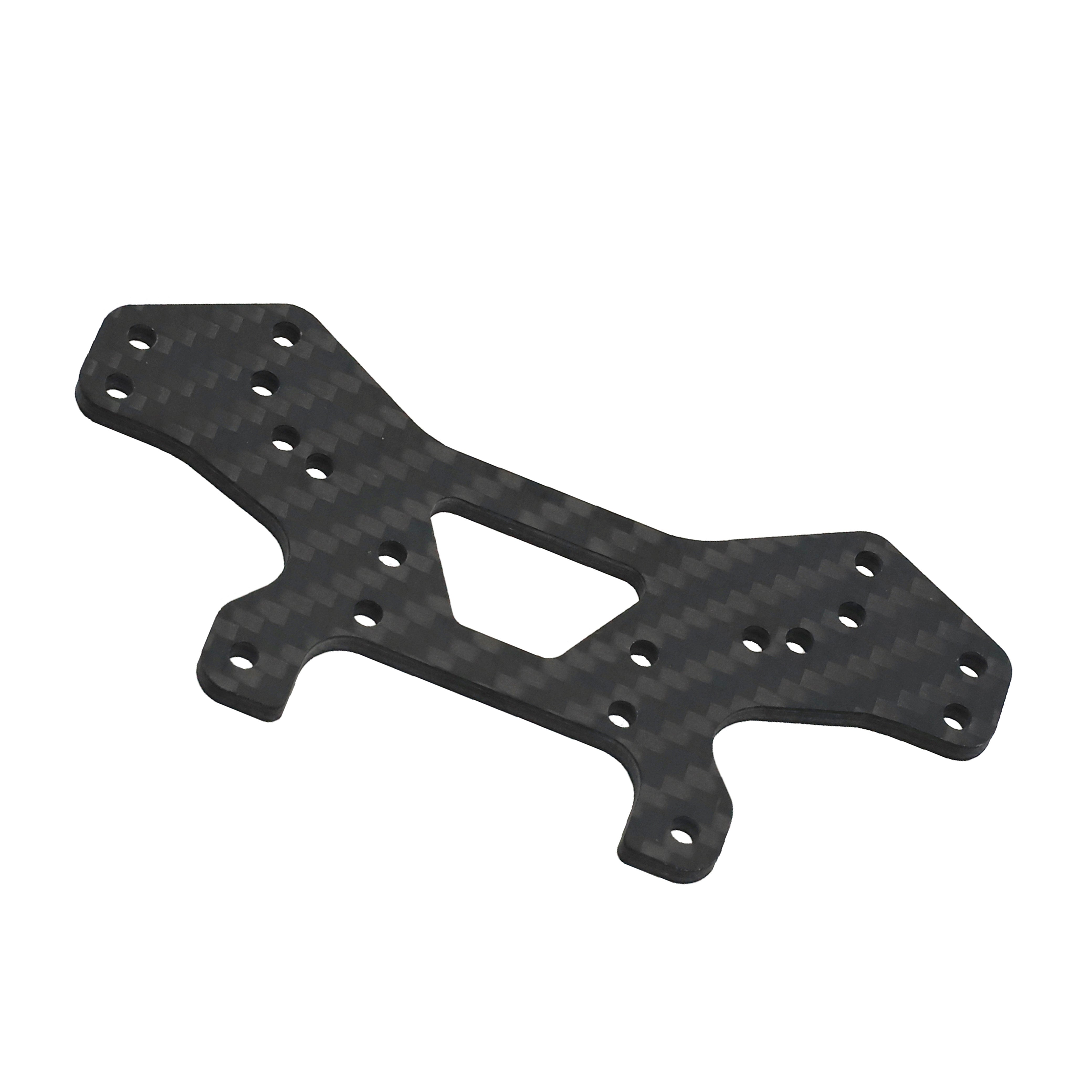 MJX Hyper Go 10303/10304 Upgrade Parts Carbon Fiber Front and Rear Shock Absorber Brackets front