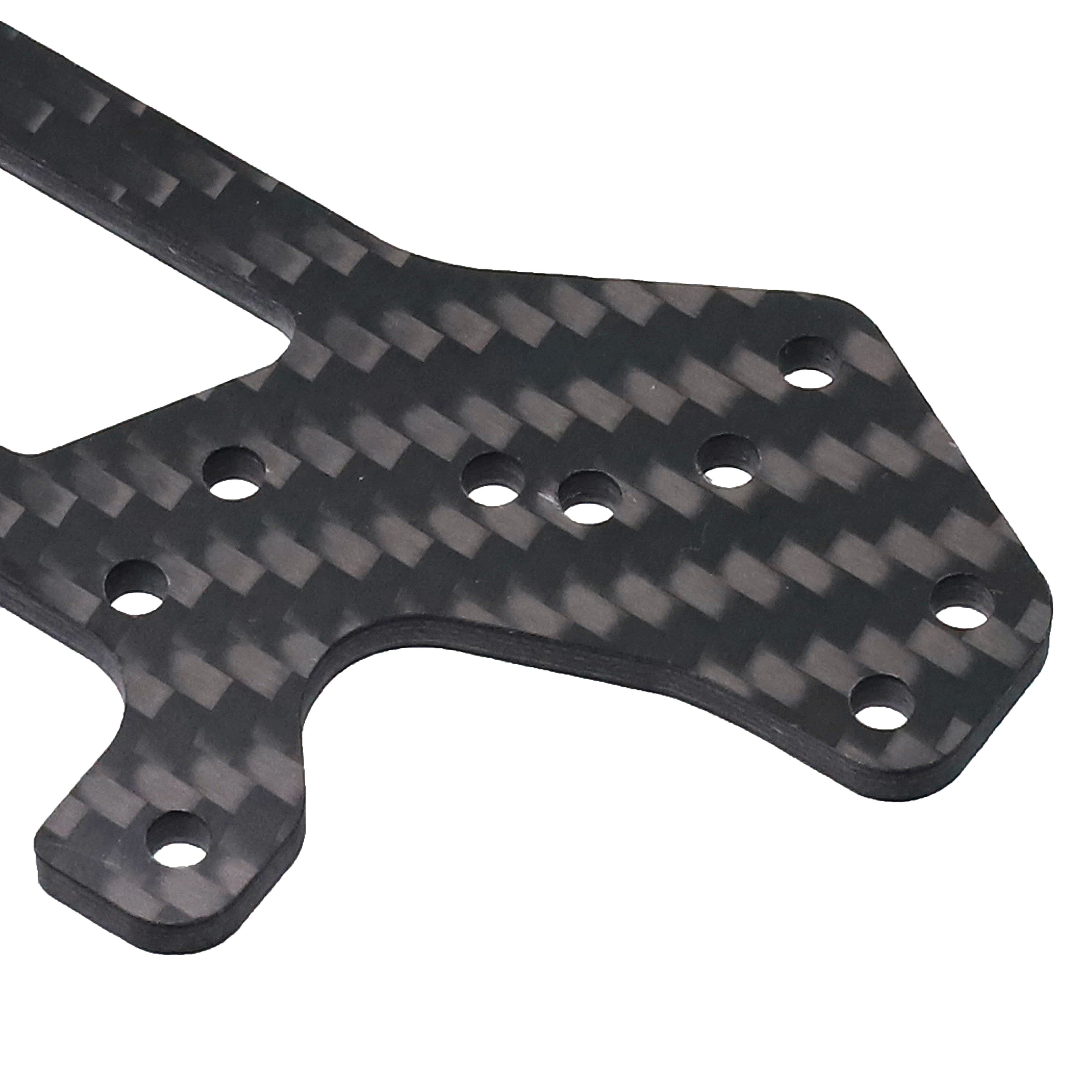 MJX Hyper Go 10303/10304 Upgrade Parts Carbon Fiber Front and Rear Shock Absorber Brackets Material