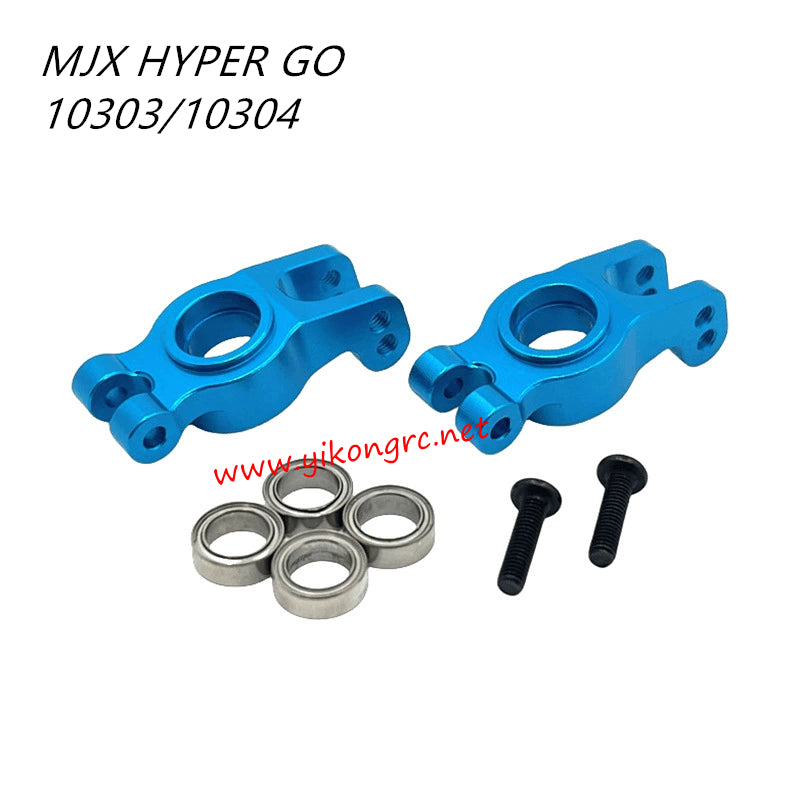 MJX Hyper Go 10303/10304 Upgrade Parts Rear Knuckle and Bearing blue