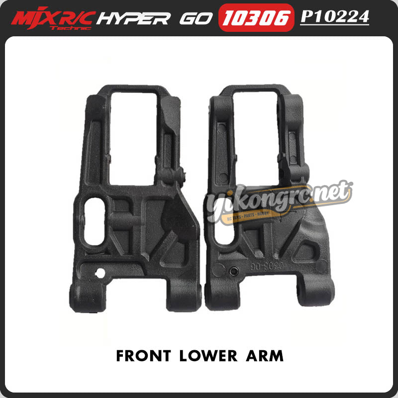 MJX Hyper Go 10306 4WD RC Car Parts Front Lower Arm P10224