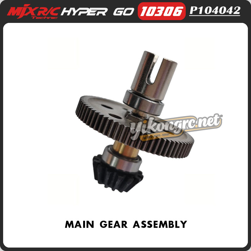 MJX Hyper Go 10306 RC Drift Car Parts Main Gear Assembly P104042