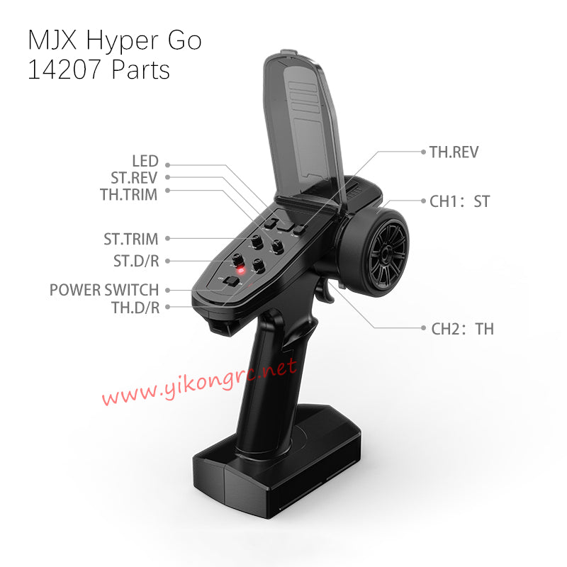 MJX Hyper Go 14207 Parts 2.4Ghz Transmitter