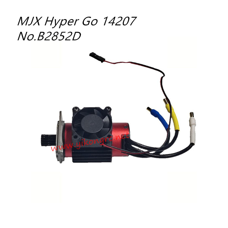 MJX Hyper Go 14207 Parts 2852 4200kv Motor Assembly B2852D