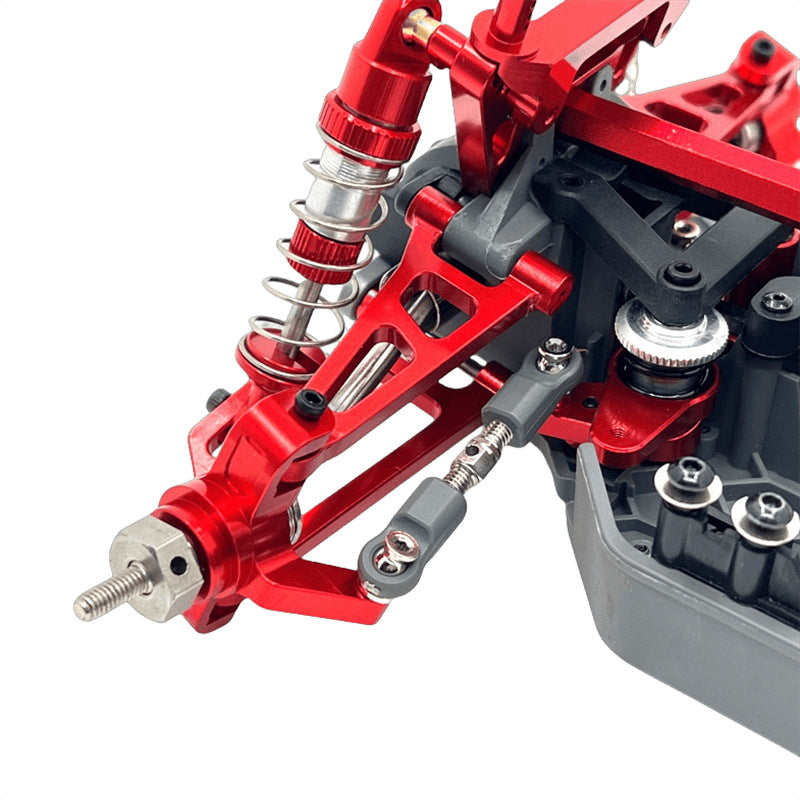 MJX Hyper Go 14207 Upgrade Parts Front Upper Swing Arm installed