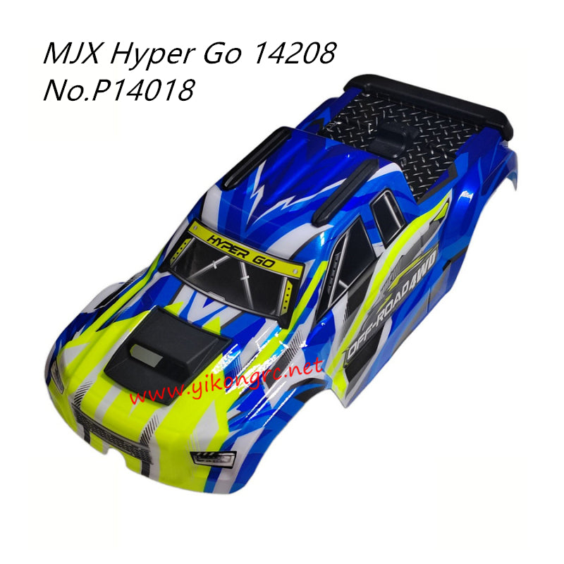 MJX Hyper Go 14208 Parts Body Shell P14018
