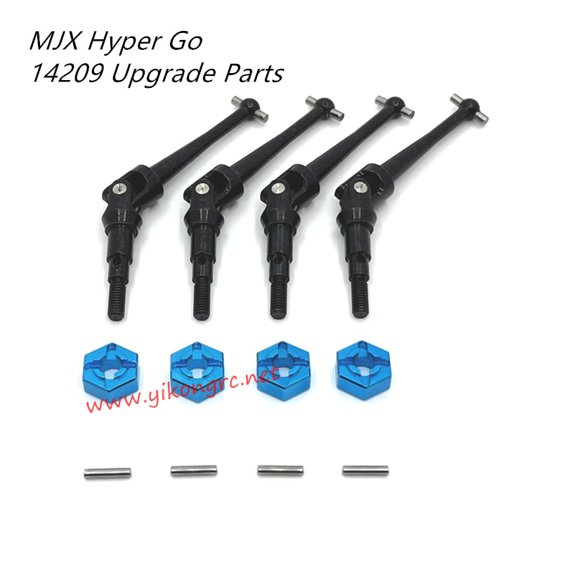MJX Hyper Go 14209 Upgrade Parts Drive Shaft and Coupler blue
