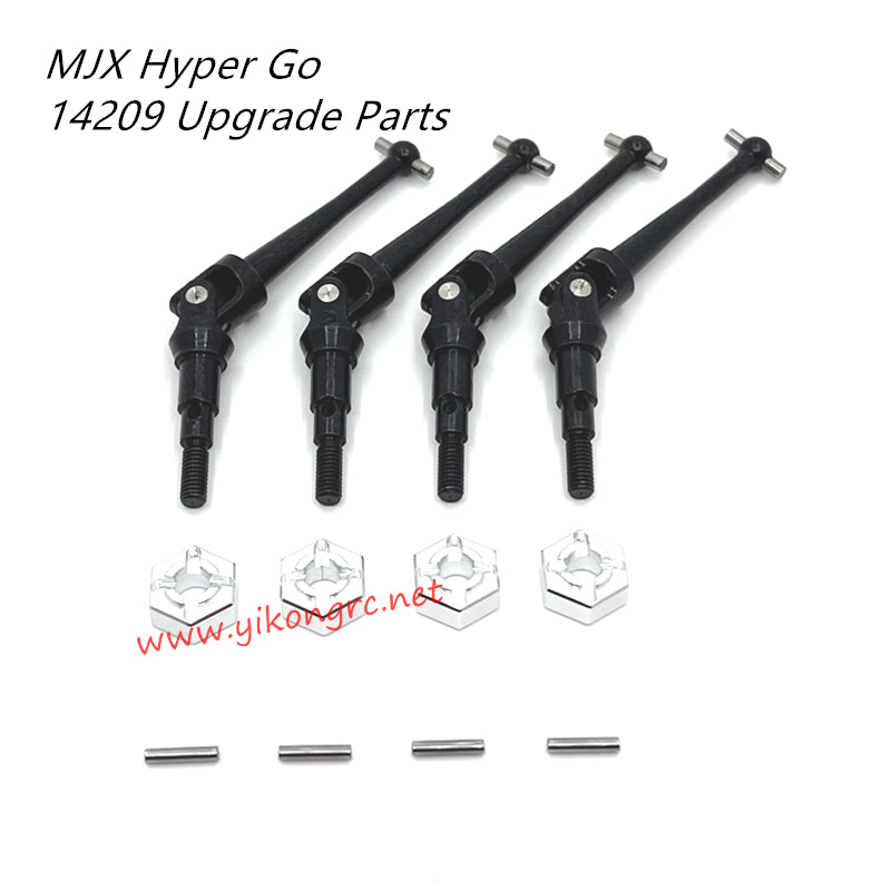 MJX Hyper Go 14209 Upgrade Parts Drive Shaft and Coupler silver