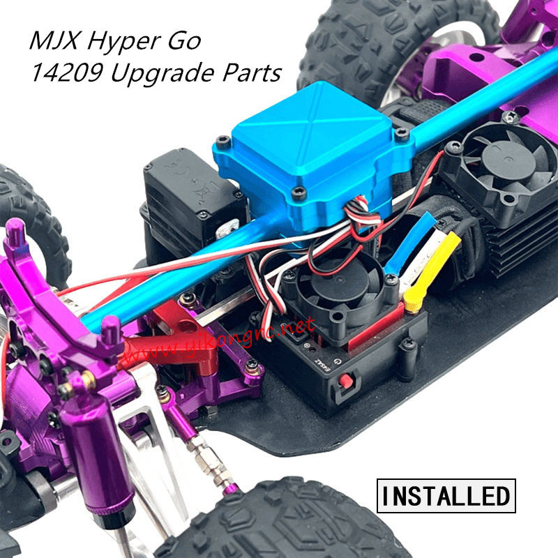 MJX Hyper Go 14209 Upgrade Parts ESC/Receiver Box installed
